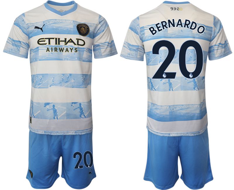 Men 2022-2023 Club Manchester City blue #20 Soccer Jersey